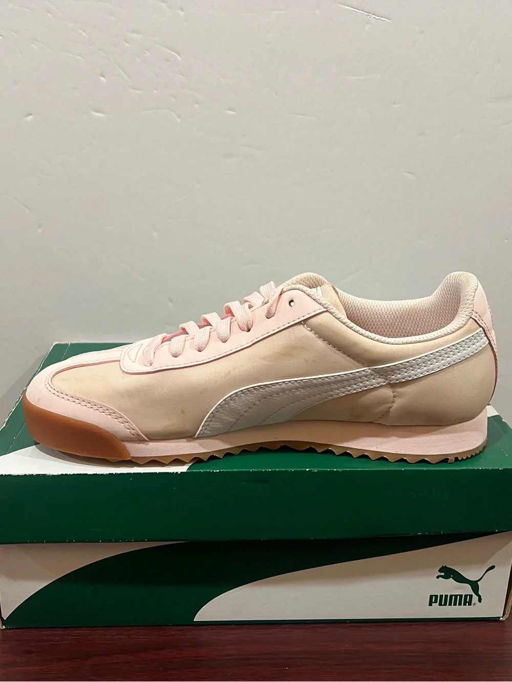 Puma Roma, Basic Summer, 359851 15, Pink & White
